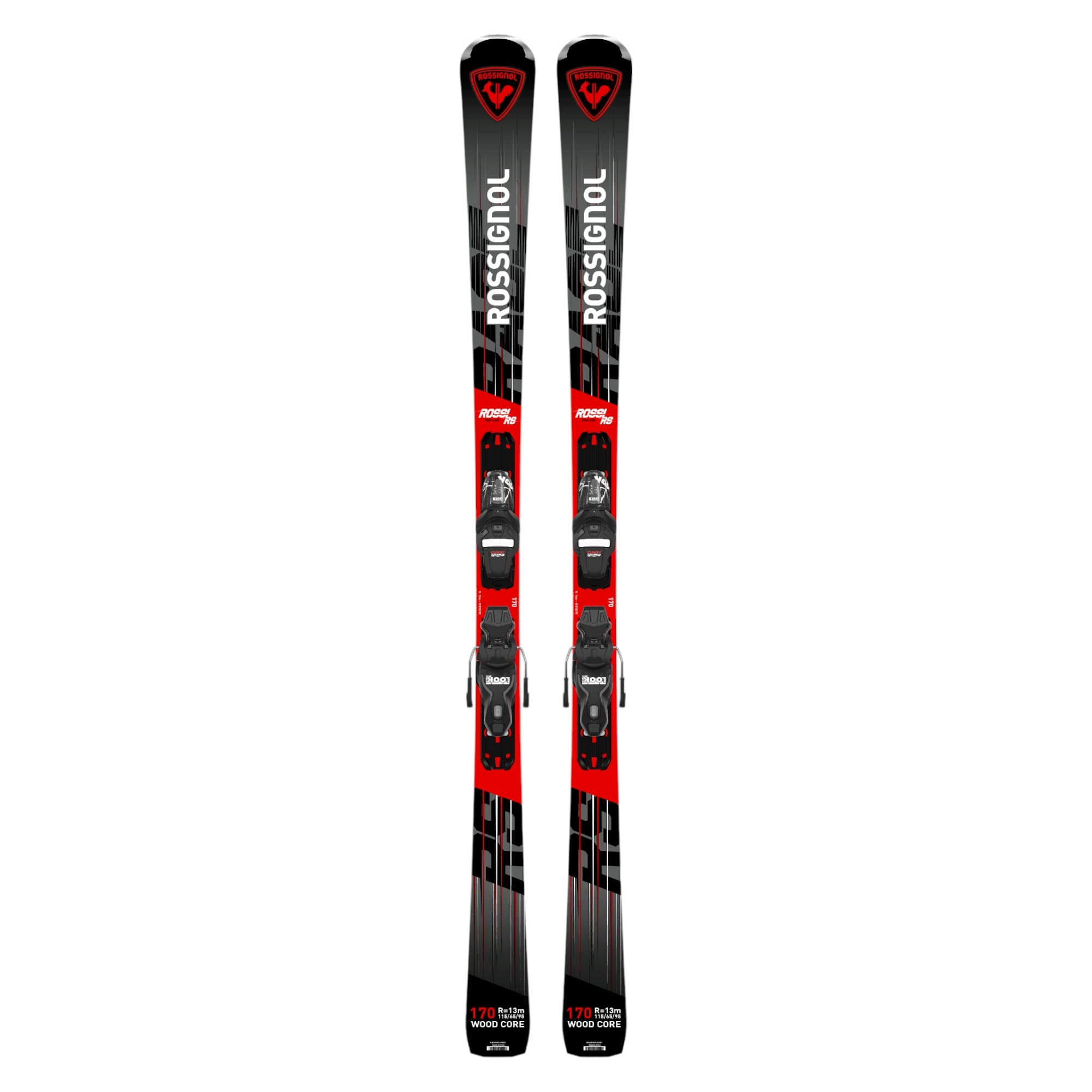 ROSSIGNOL スキーセット130cm Rossignol Rossi RS + XP10 Adult Alpine Skis – Oberson